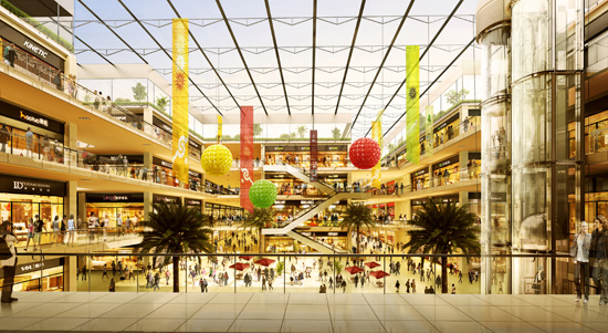 香江全球家居CBD二期場內效果圖 香江全球家居CBD二期場內效果圖