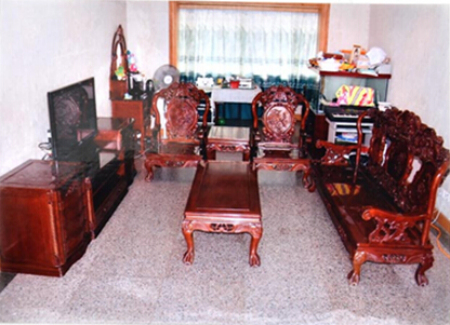 海南黃花梨家具八件套(全景)