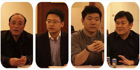 左起:李子甫、蘇巖、陳偉健、柯顯仁